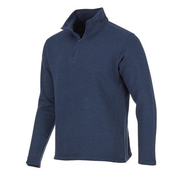 Eddie Bauer Men's Ocean Blue 1/4 Zip Pullover/NWT/S - Picture 2 of 11